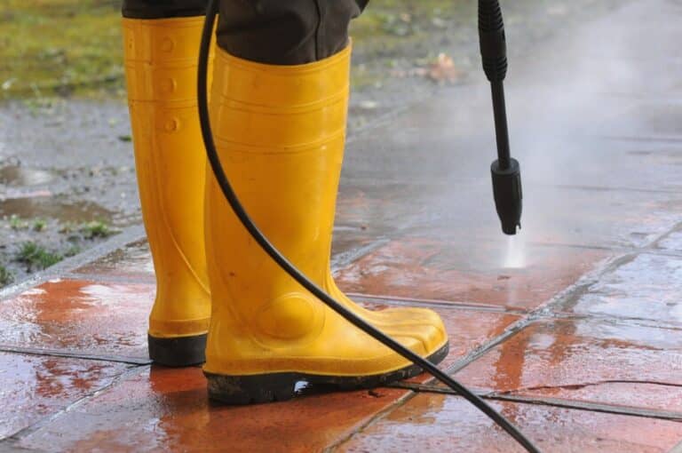 spring cleaning - pressure washing