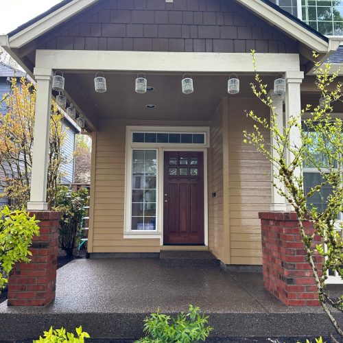 beaverton front porch after