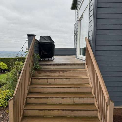 Deck Pressure Washing