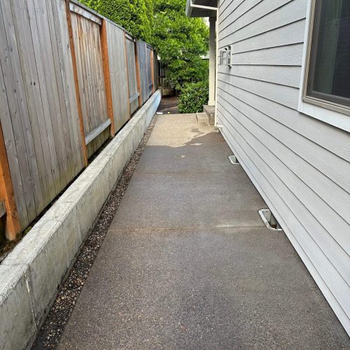 power washing services tualatin side after