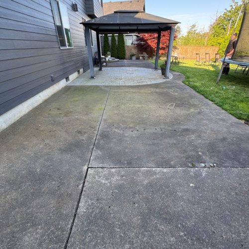 pressure washing kelso four before