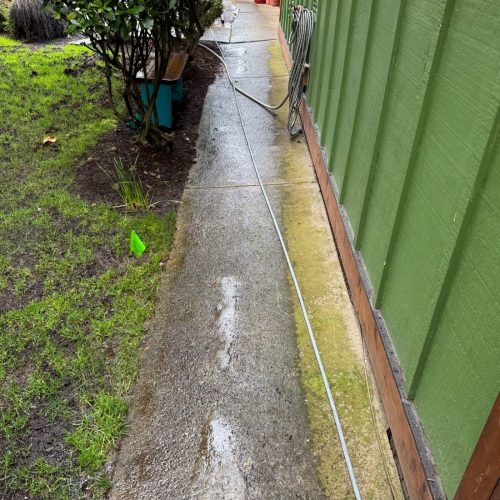 pressure washing kelso two before