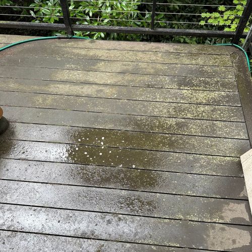 Deck Pressure Washing